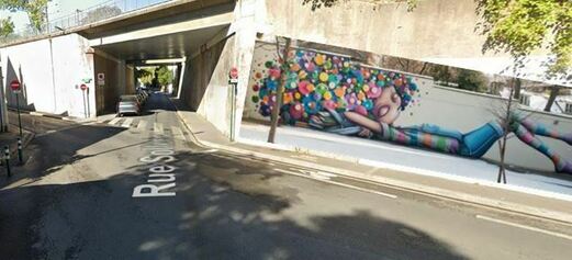 Street Art avenue Ménelotte