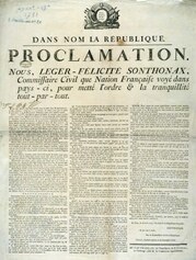 Nommer un espace public "Léger-Félicité Sonthonax", 1er abolitionniste oublié.