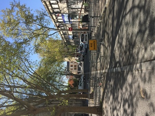 Réouverture de la rue de la liberté et pose d’un feu tricolore permettant à la police municipale de pouvoir démarrer sans gêne 
